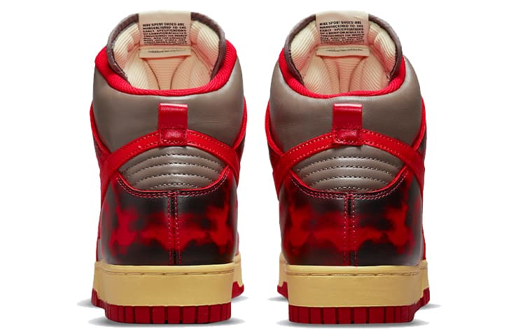 Кроссовки Nike Dunk SP "Red Camo Acid Wash" - изображение 5