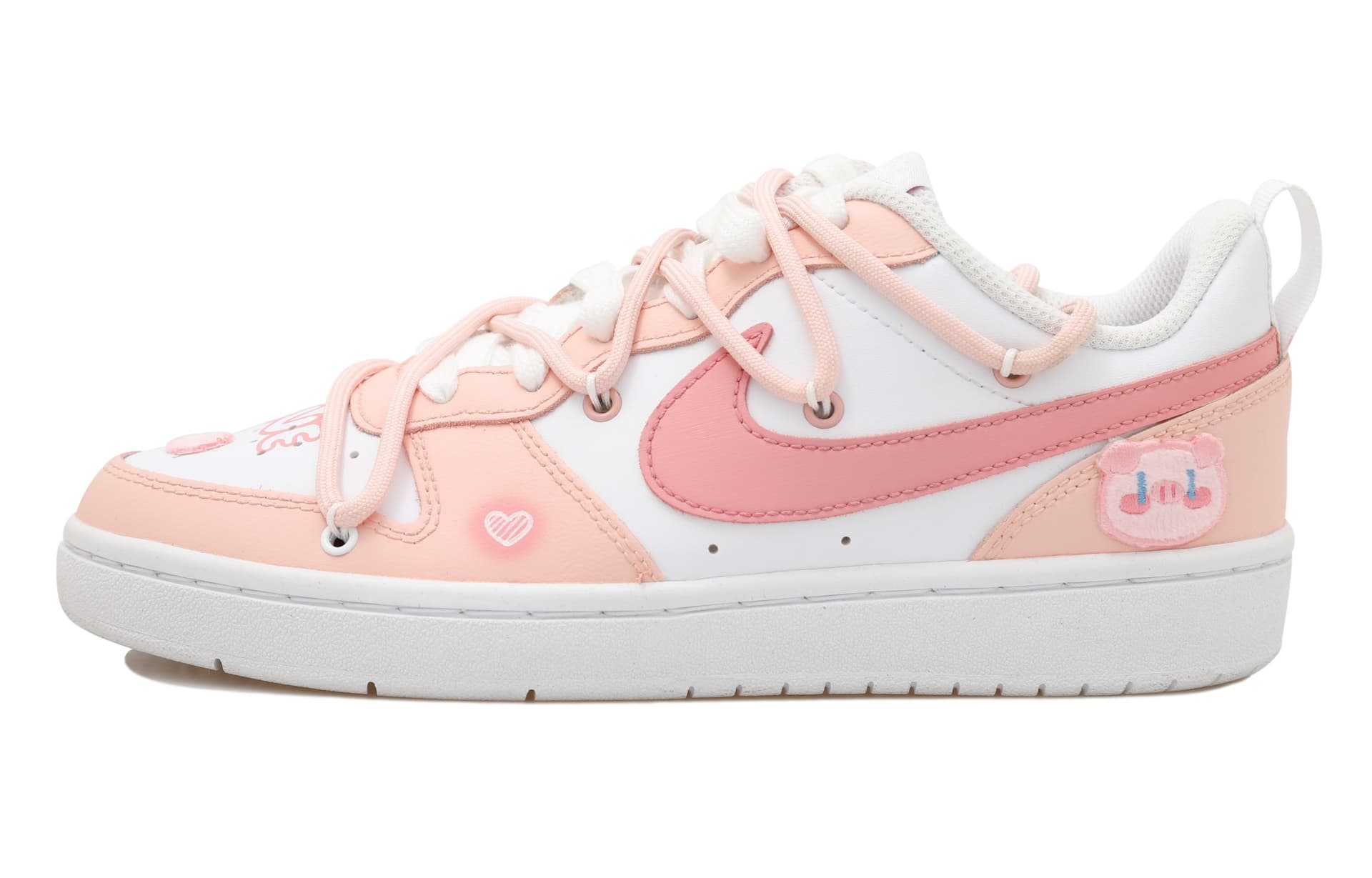 Кроссовки Nike Court Borough Low Pink White - изображение 2