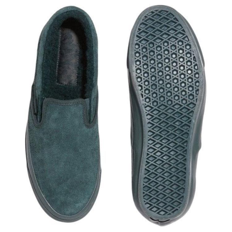Кроссовки Vans Slip On 98 Low Top Скейтборд Обувь Унисекс Зеленый - изображение 4