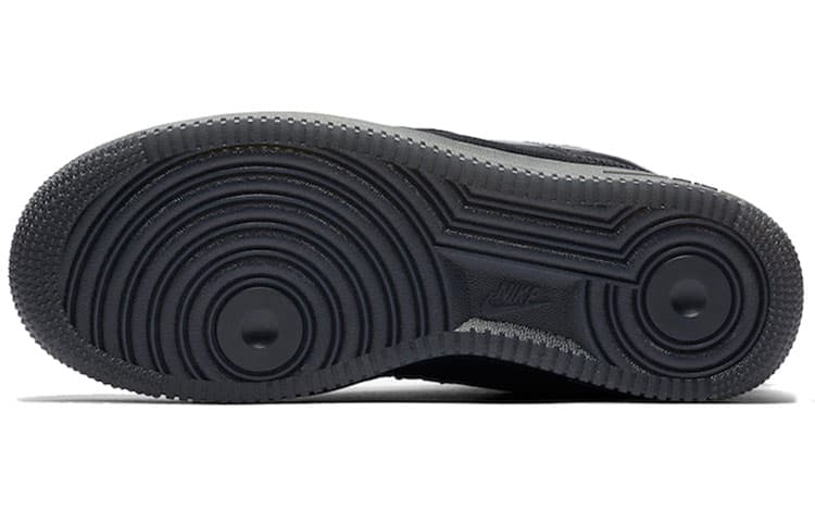 Кроссовки Nike Air Force 1 Shell High Black Grey — фото 5