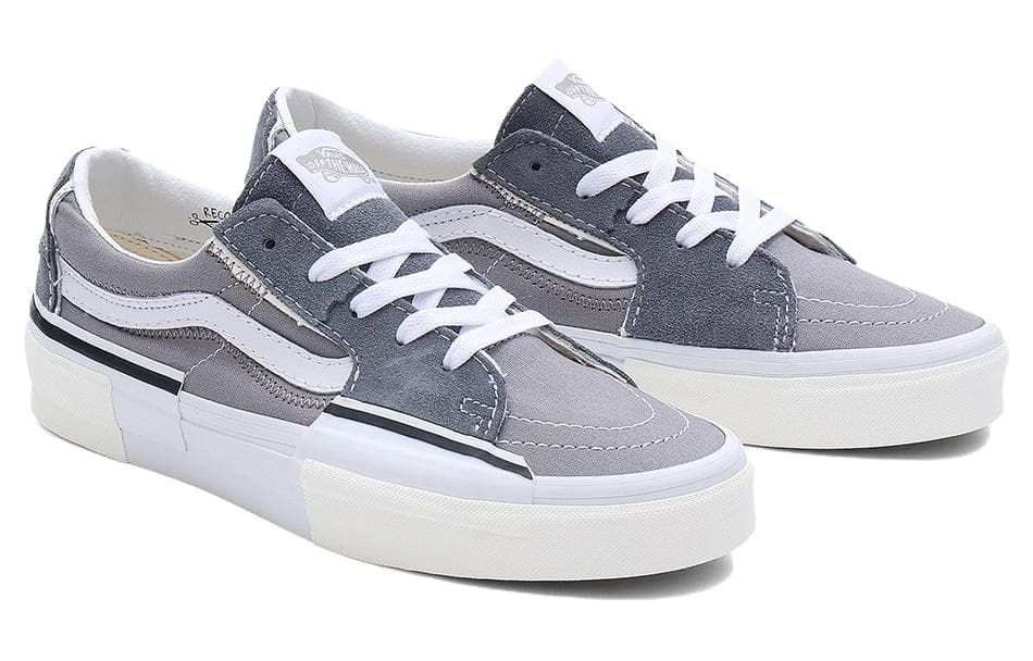 Кроссовки Vans SK8 Low Reconstruct Grey White - изображение 2