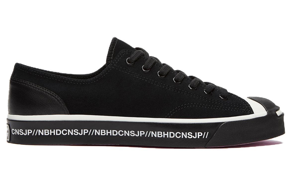 Кроссовки NEIGHBORHOOD x Converse Jack Purcell Black - изображение 2