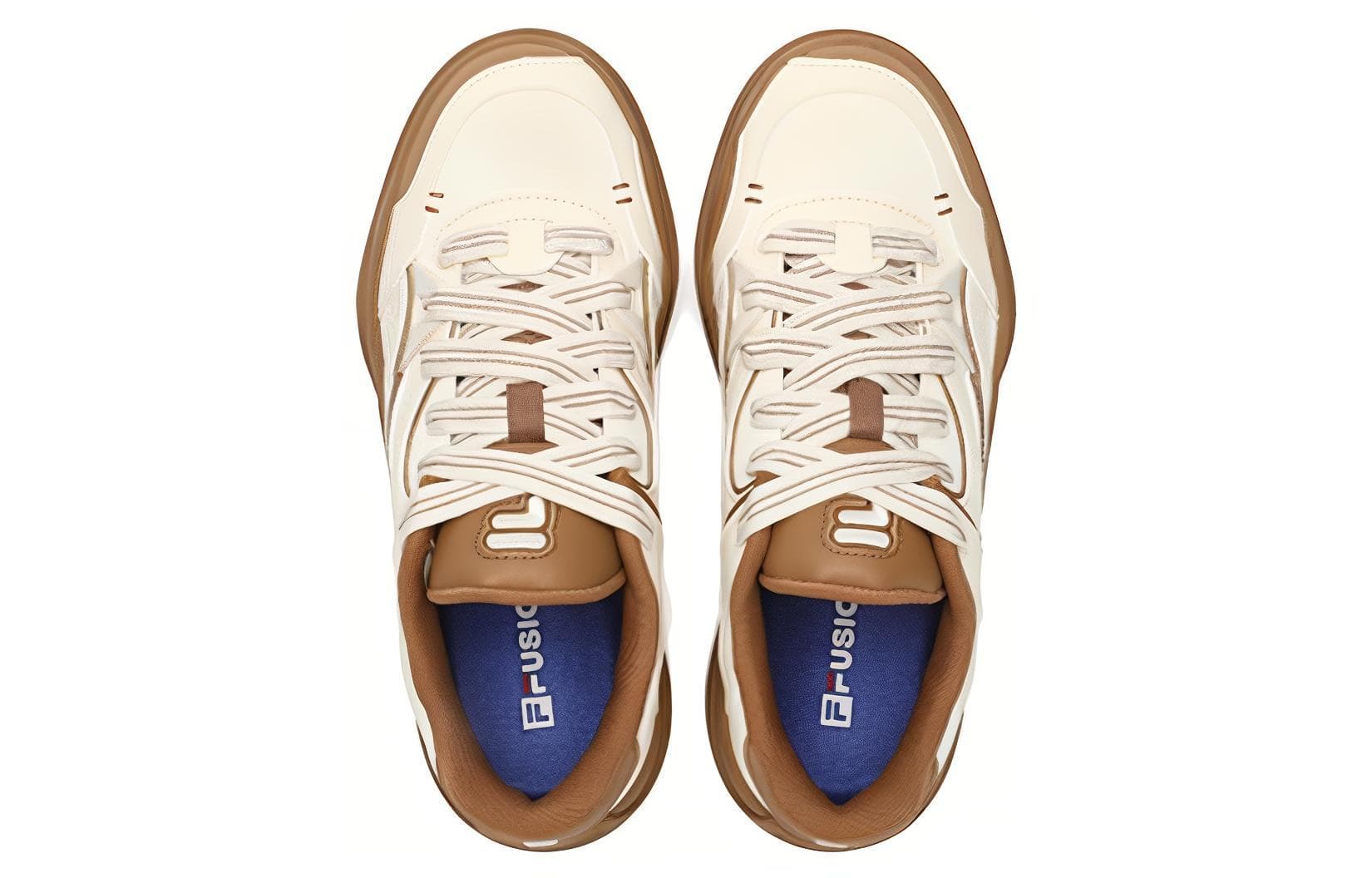 Кроссовки FILA Fusion 50-50 Brown White - изображение 3