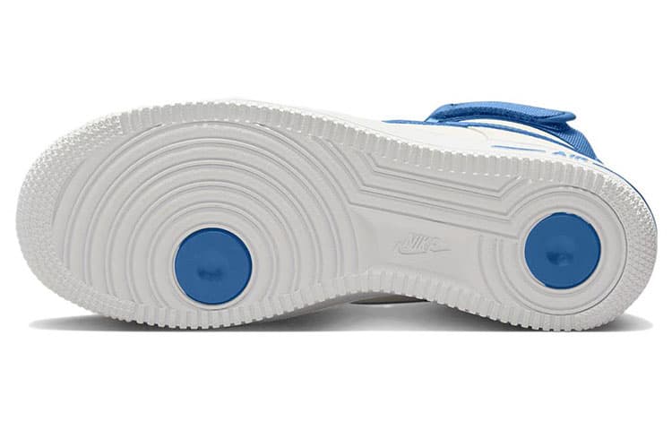 Кроссовки Nike Air Force 1 High White Blue — фото 6