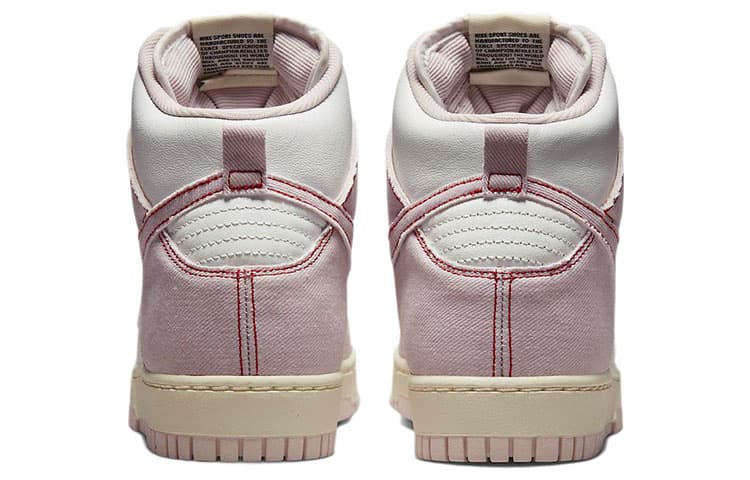 Кроссовки Nike Dunk High Pink Denim - изображение 5