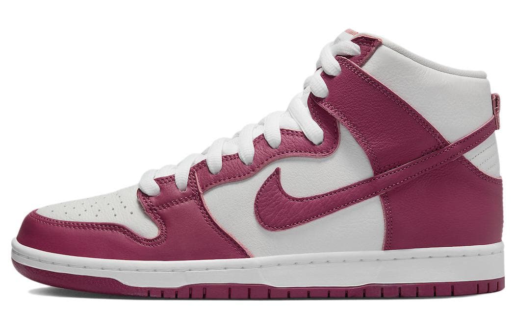 Кроссовки Nike Dunk SB High White Pink