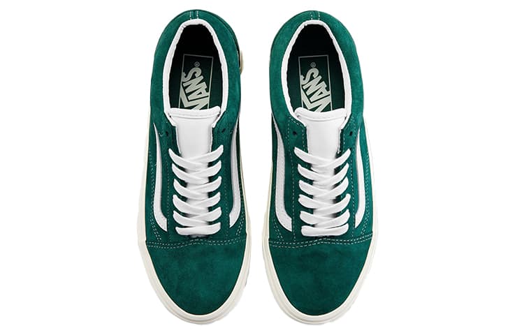 Кроссовки Vans Old Skool Green White - изображение 3