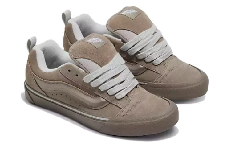 Кроссовки Vans Knu Skool Brown - изображение 2