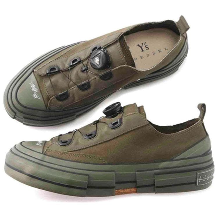 Кроссовки xVESSEL G.O.P. Lows for Y'S Olive - изображение 2