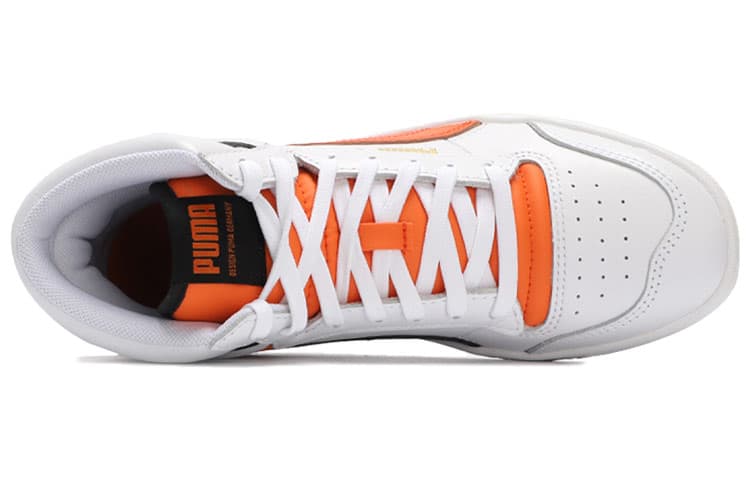 Кроссовки PUMA Ralph Sampson Mid White Orange - изображение 3