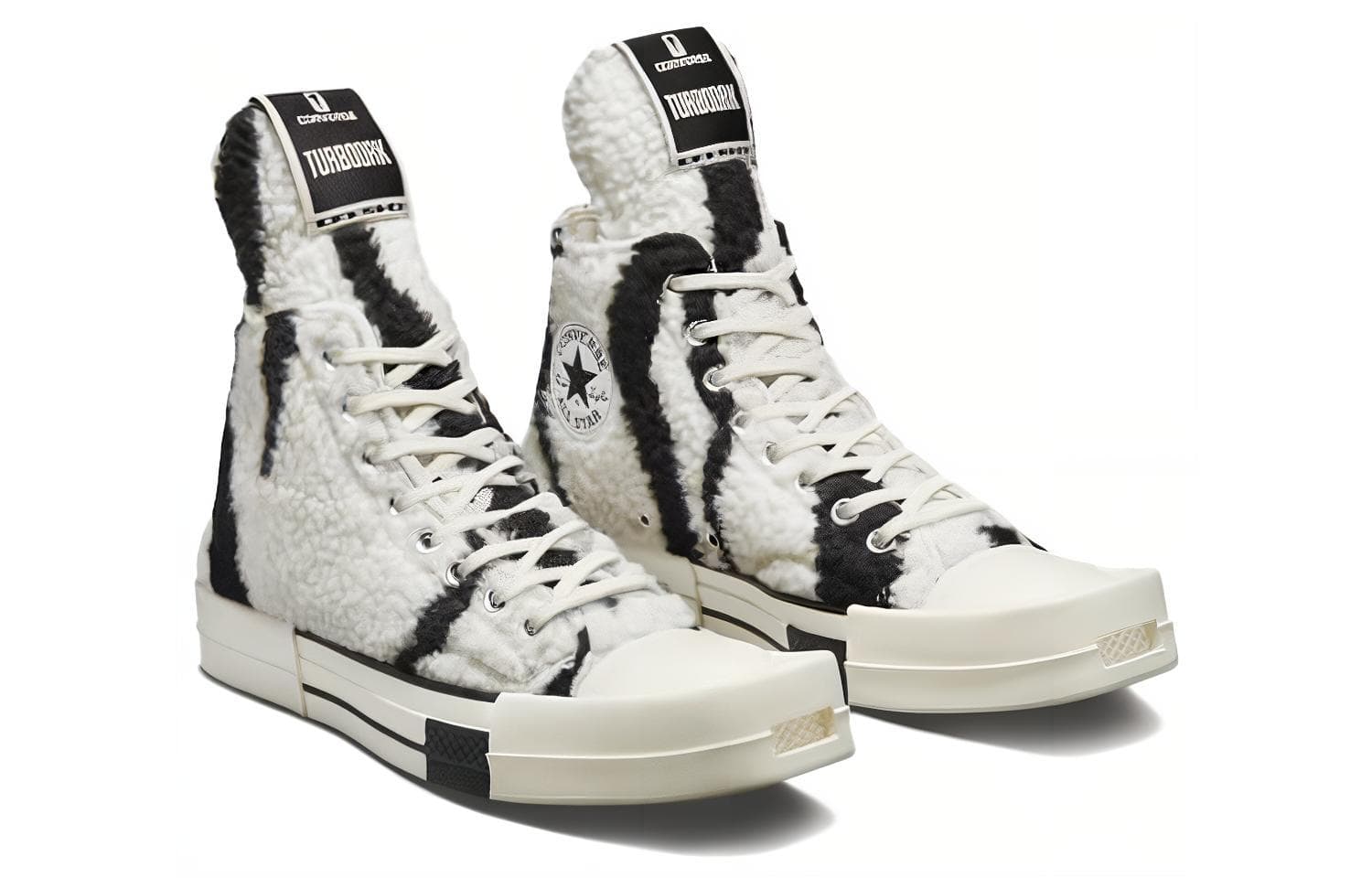 Кроссовки Rick Owens DRKSHDW x Converse Turbodrk Chuck 70 - изображение 3