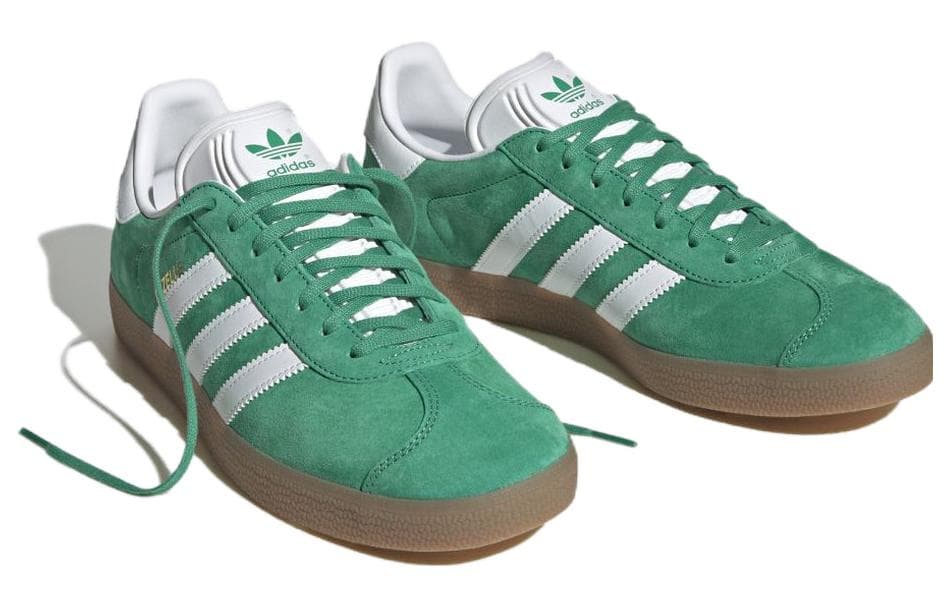 Кроссовки adidas Gazelle Green White - изображение 3