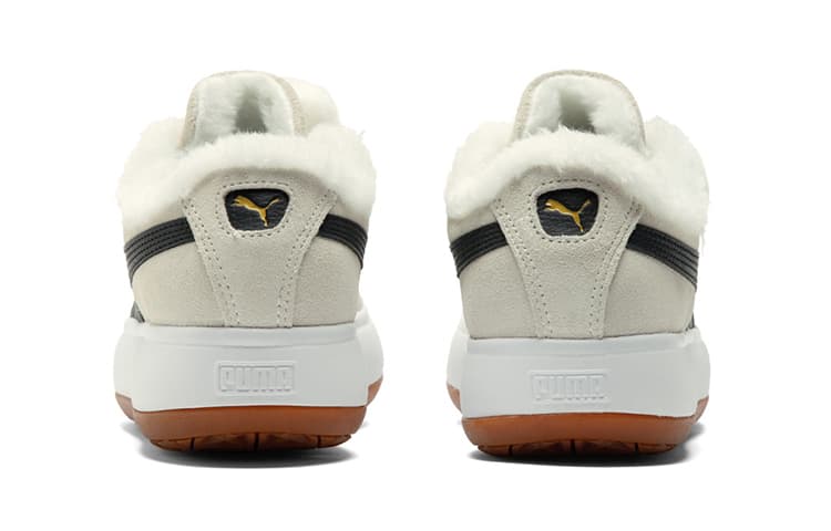Кроссовки PUMA Suede Mayu Fur Beige - изображение 4