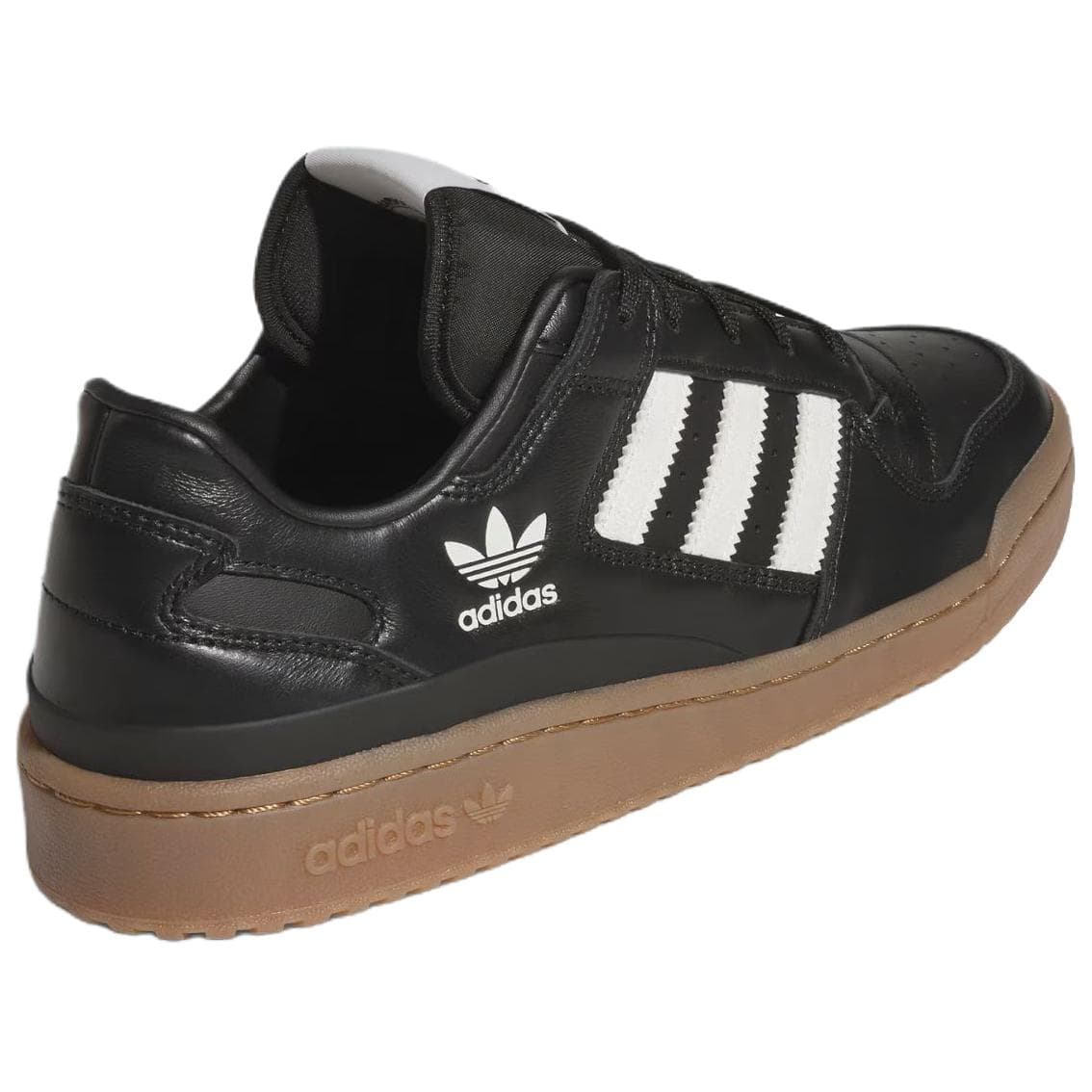 Кроссовки Adidas Originals FORUM Low Топ Скейтборд Кроссовки Унисекс Черный Белый - изображение 4