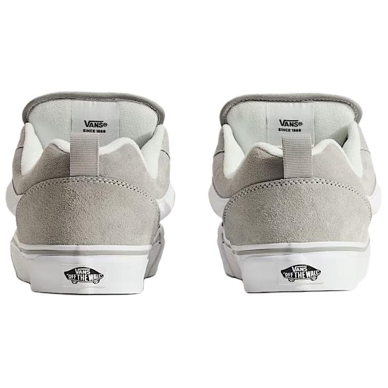 Кроссовки VANS Knu Skool Устойчивая к истиранию низкая обувь для скейтбординга унисекс серая - изображение 3