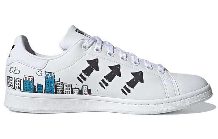Кроссовки adidas Stan Smith x Disney White Black - изображение 2