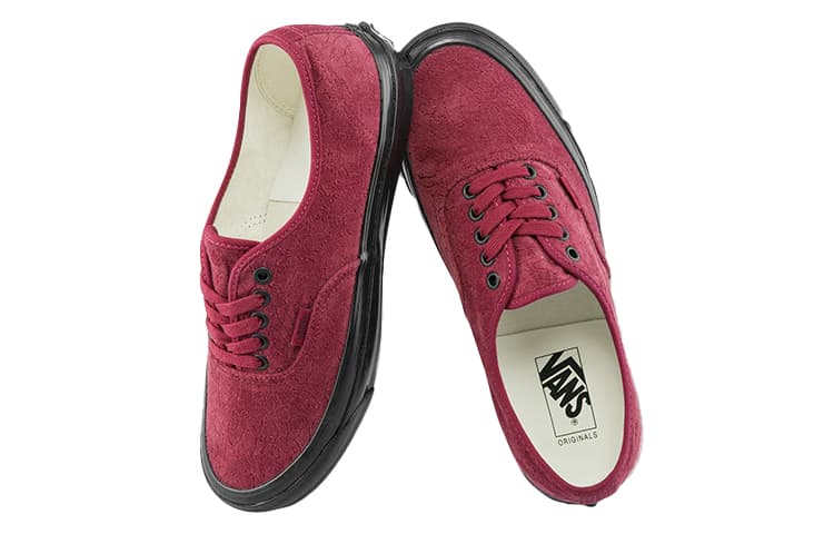 Кроссовки Vans Authentic LX Burgundy - изображение 4