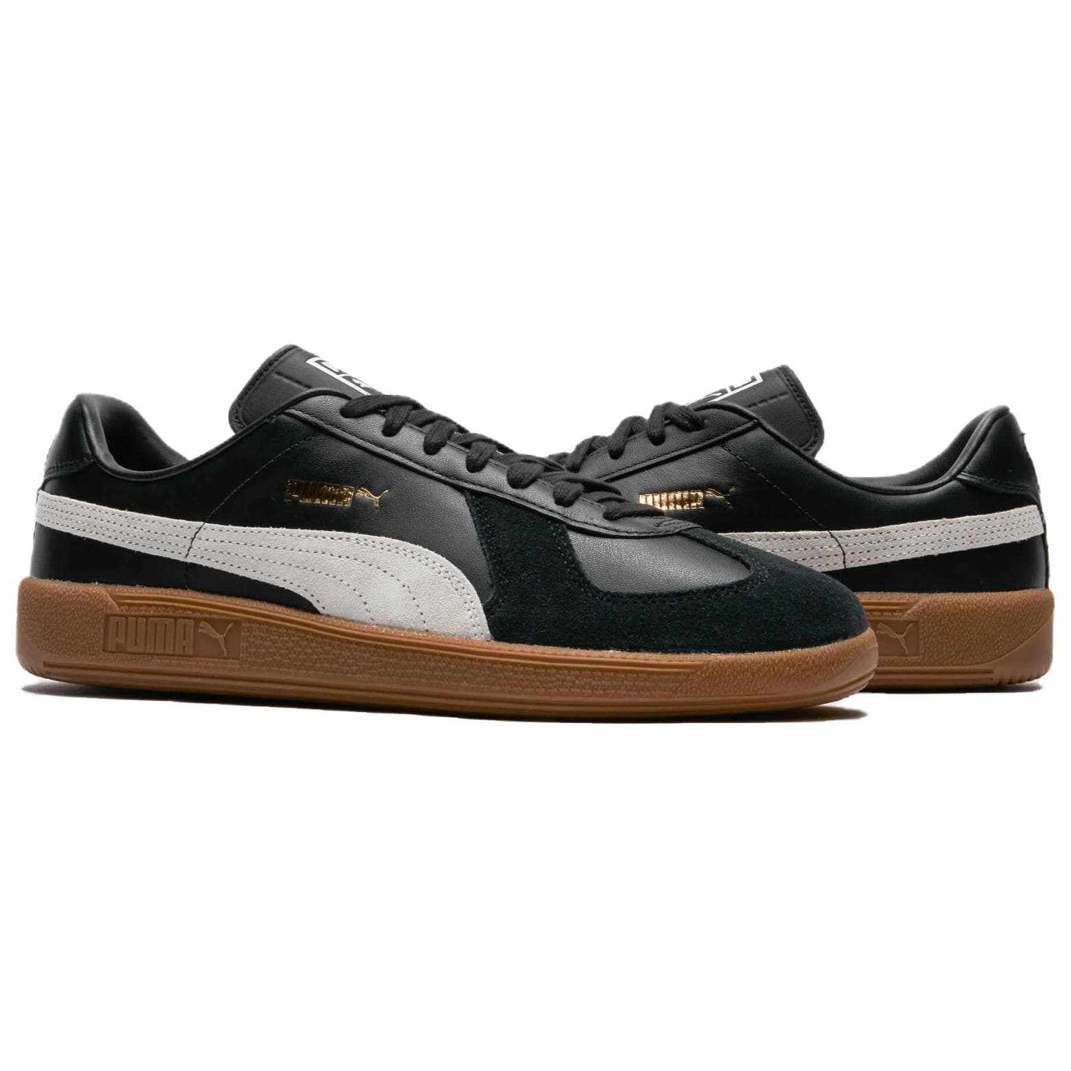 Кроссовки PUMA Army Trainer Баланс Low Топ Скейтборд Обувь Унисекс Черный - изображение 5