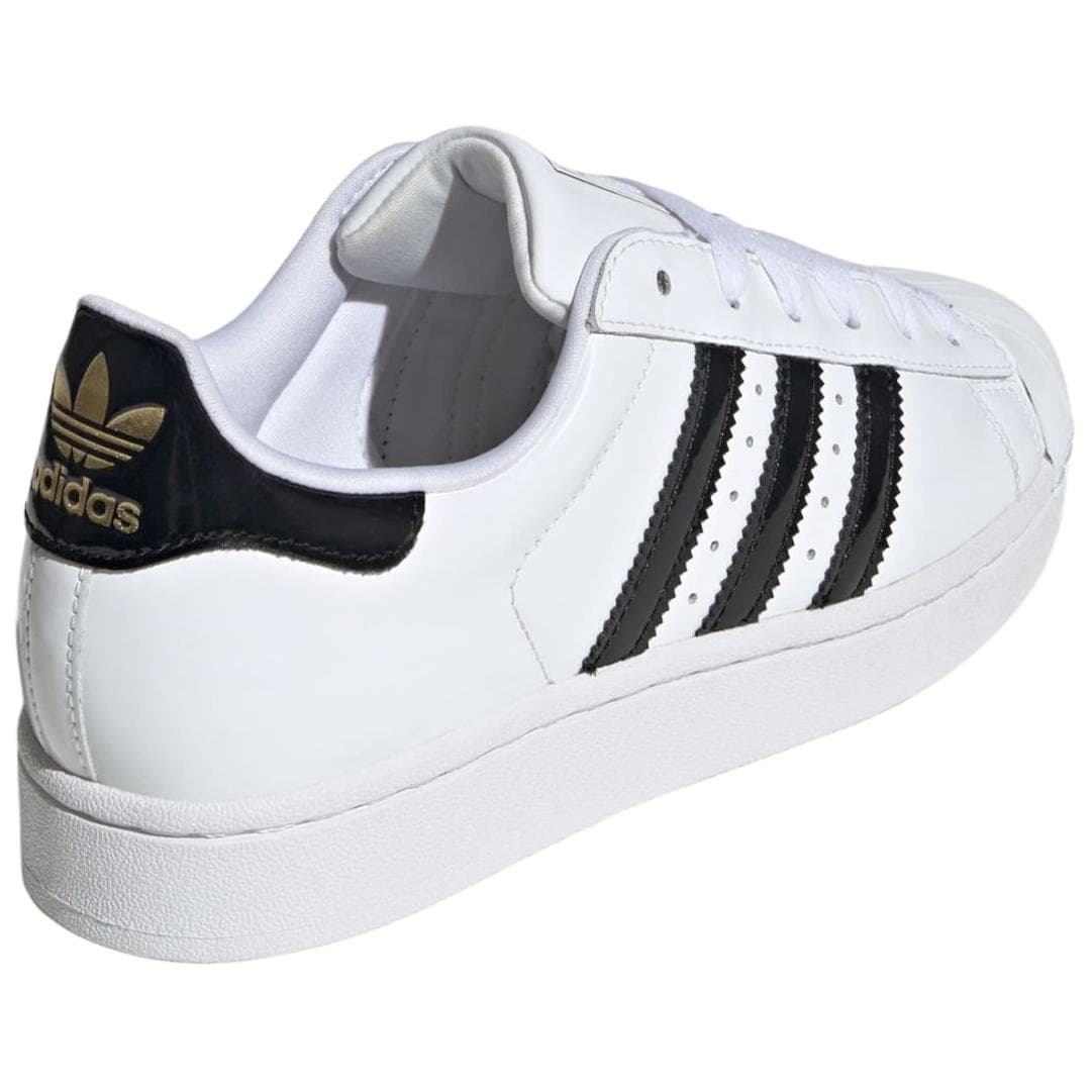 Кроссовки Adidas Originals Superstar 2 Устойчивая к истиранию низкая обувь для скейтбординга Женская Белая Черная - изображение 4