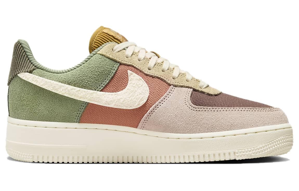 Кроссовки Nike Air Force 1 Low Red Green — фото 2