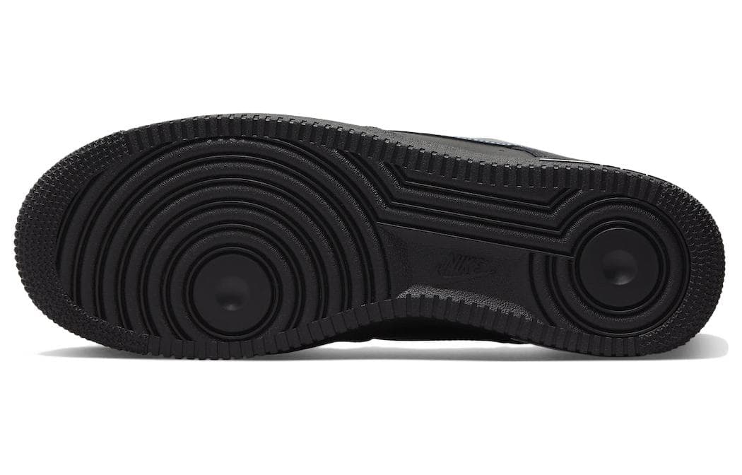 Кроссовки Nike Air Force 1 Low "Black Blue Lightning" — фото 6