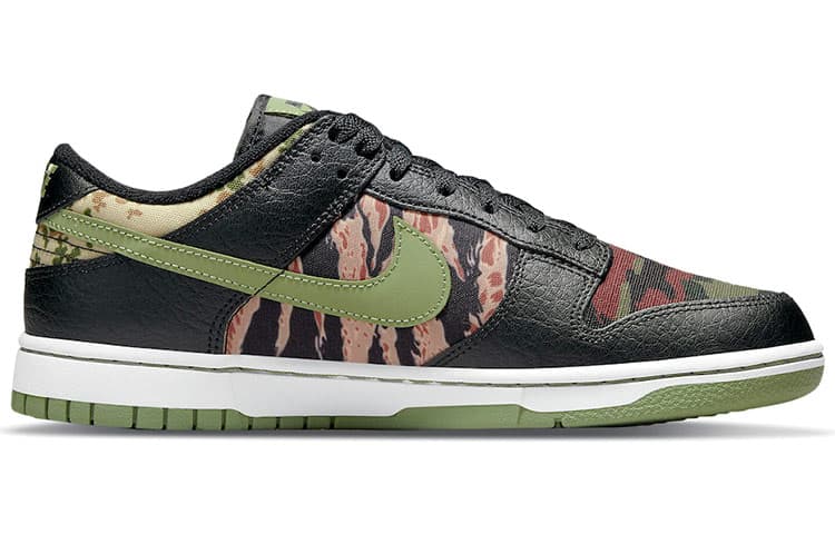 Кроссовки Nike Dunk Low SE "Black Multi-Camo" - изображение 3