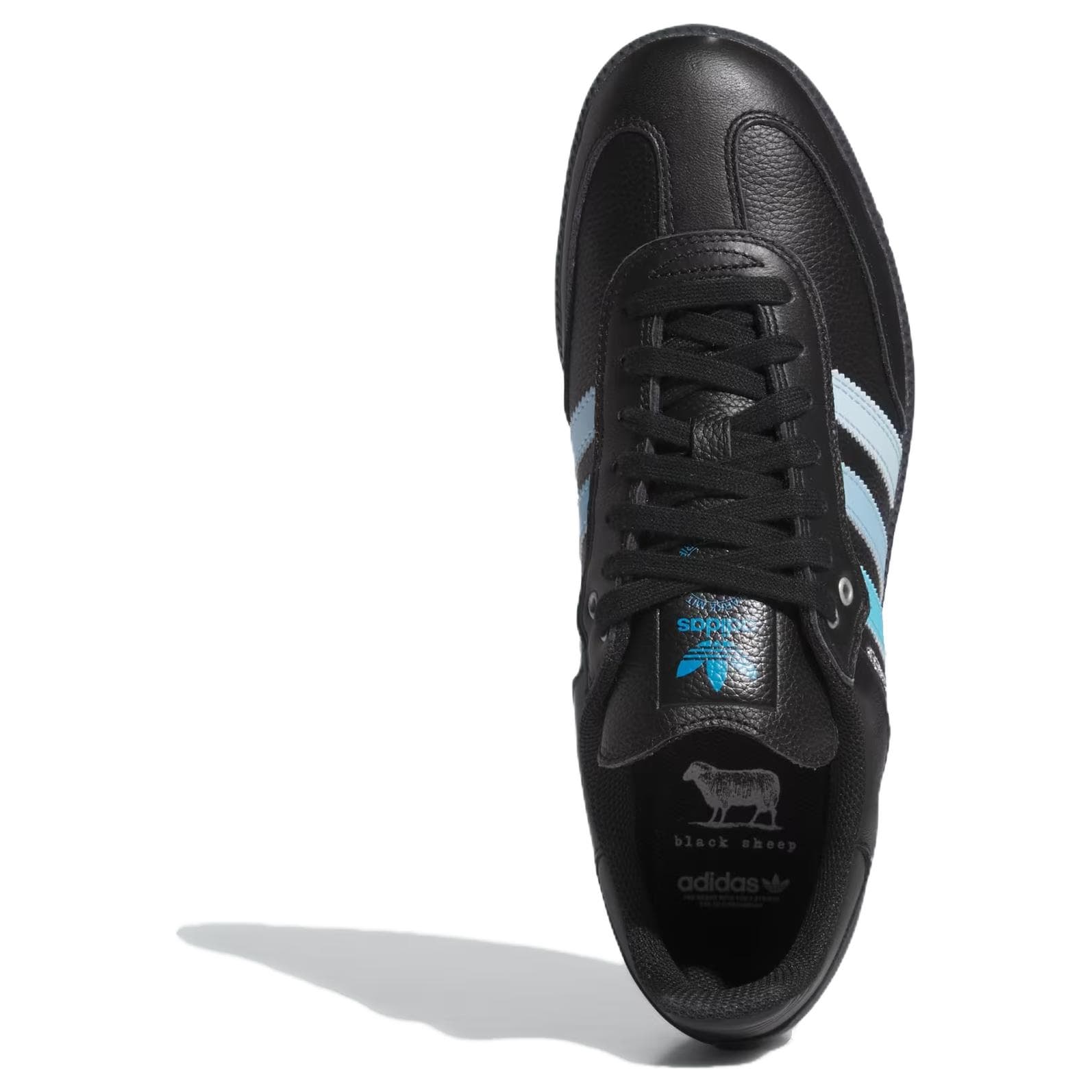 Кроссовки Adidas Originals x Черный Овца Samba ADV Low Скейтборд Обувь Унисекс Черный - изображение 5