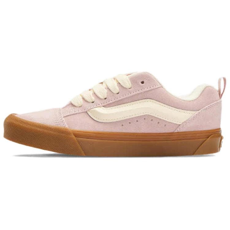 Кроссовки Vans Knu Skool Устойчивая к истиранию низкая обувь для скейтбординга унисекс розовая - изображение 1