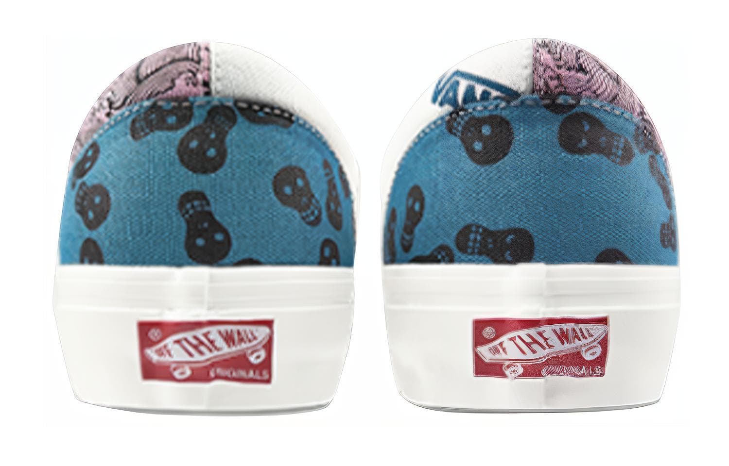 Кроссовки Vans OG Era LX Blue Skull - изображение 4