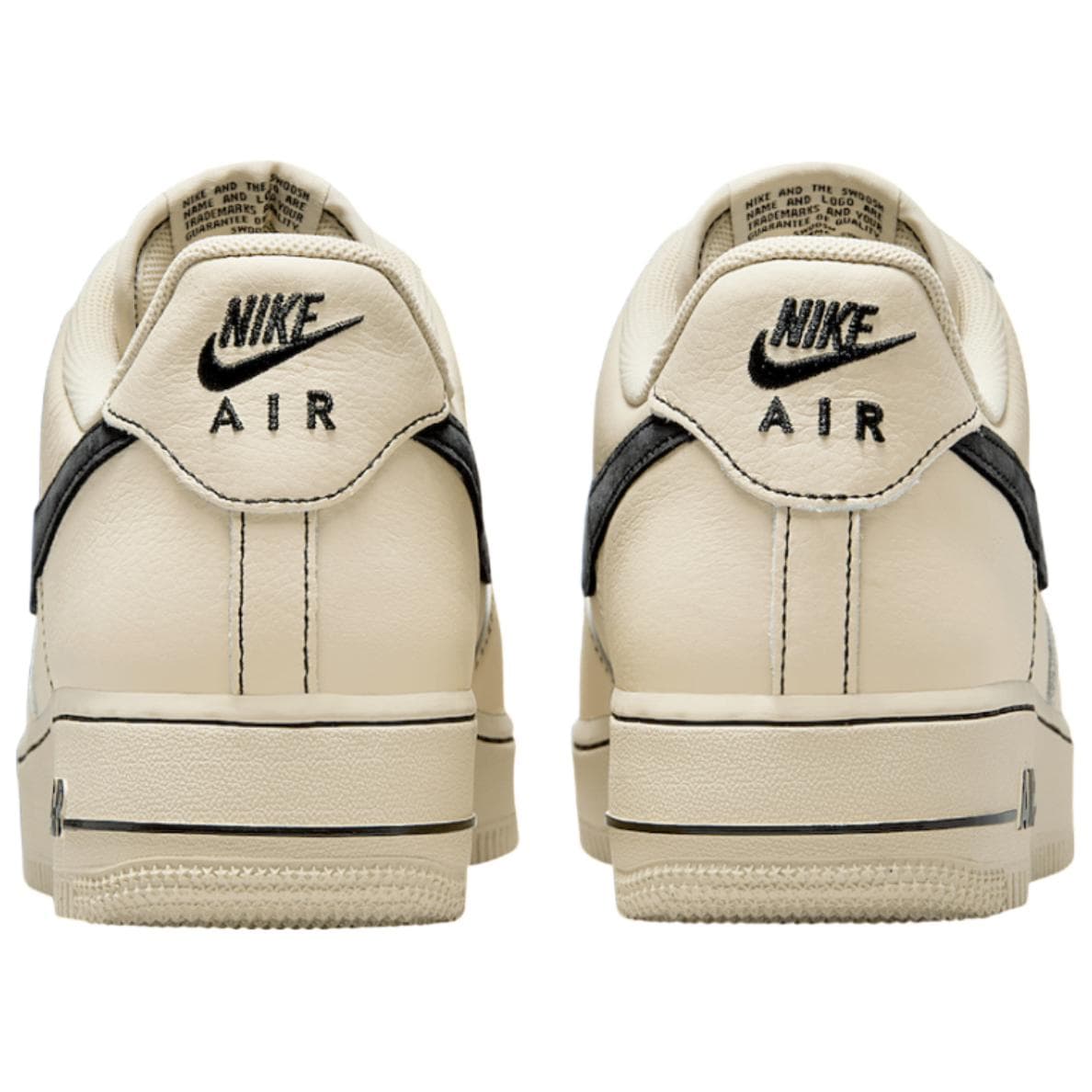 Кроссовки Nike Air Force 1 Коровья кожа Low Топ Скейтборд Обувь Мужской Бежевый - изображение 5