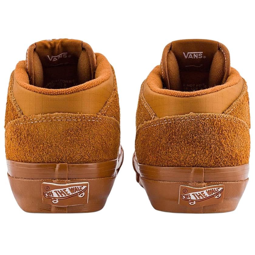 Кроссовки Vans MID Топ Скейтборд Кроссовки Унисекс Коричневый - изображение 3