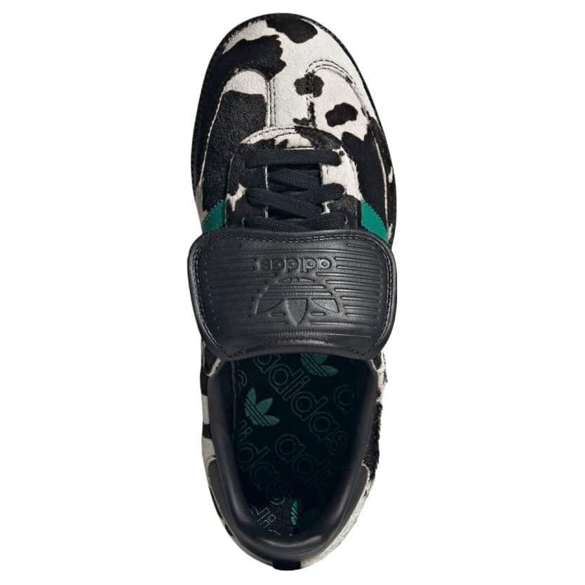 Кроссовки Adidas Originals Samba LT Кожа Удобный And Легкий Low Топ Скейтборд Обувь Женские Черный белый - изображение 3