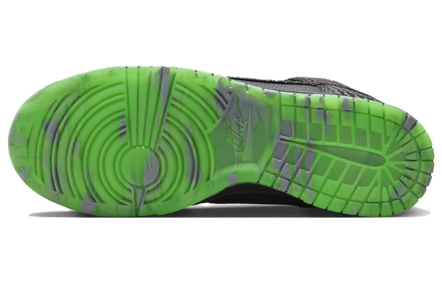 Кроссовки Nike Dunk Premium Mid Black Green — фото 6