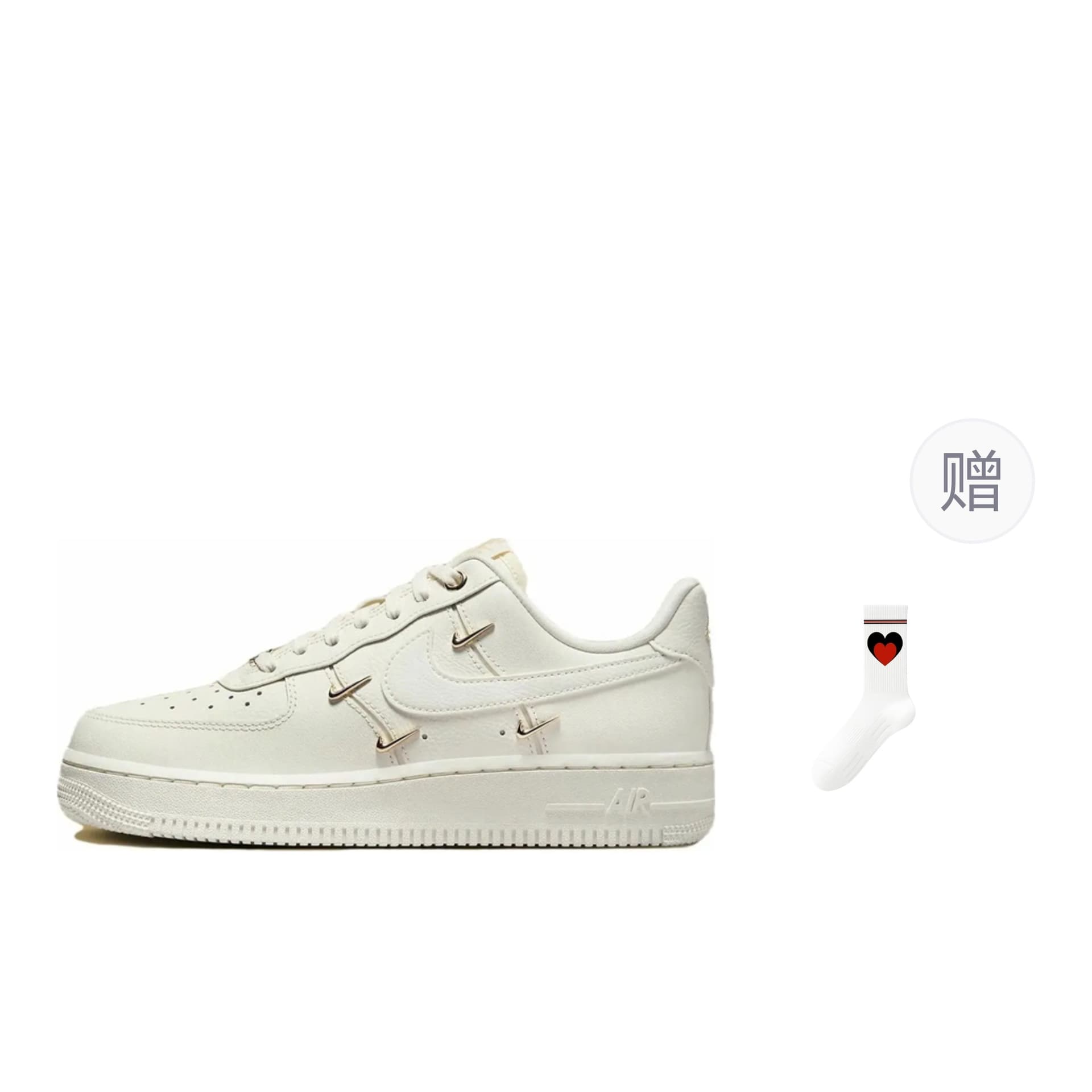Кроссовки Nike Air Force 1 Low Mini Gold - изображение 13