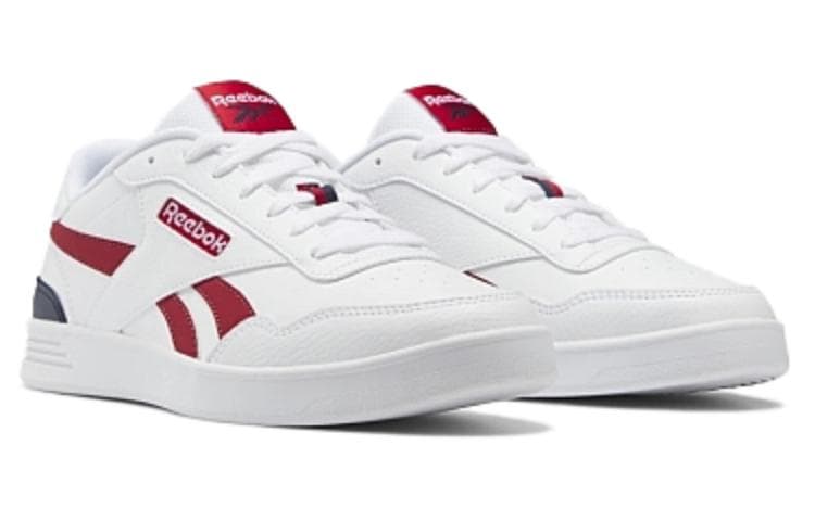 Кроссовки Reebok Court Advance Clip White Red - изображение 3