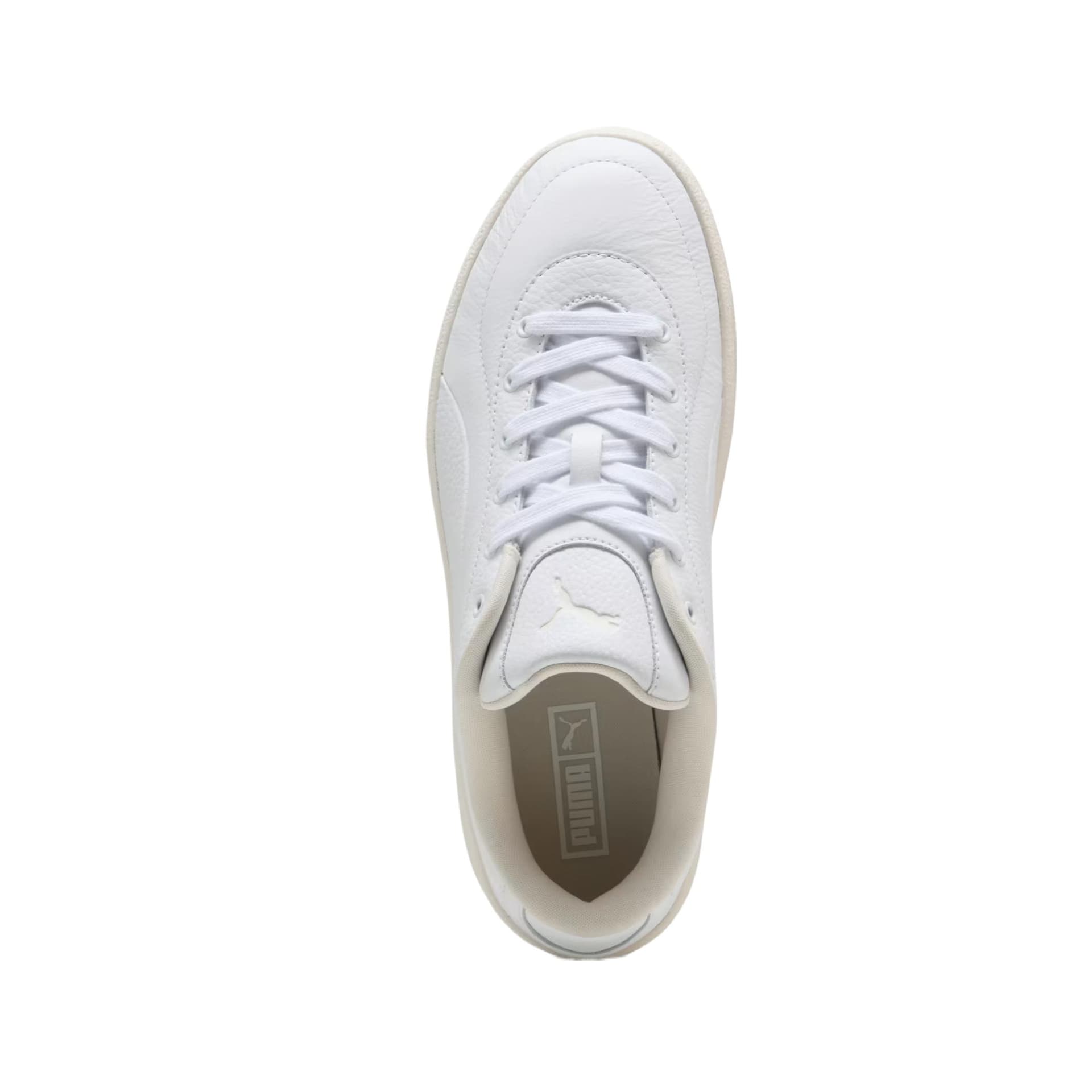 Кроссовки PUMA CA Luxe Аbrasion Resistant Низкие Кроссовки для скейтбординга Женские Белые - изображение 4