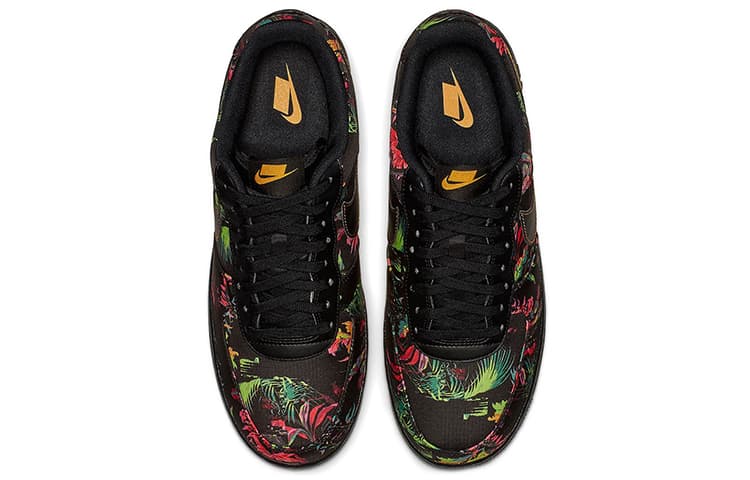 Кроссовки Nike Air Force 1 Low Black Floral - изображение 4