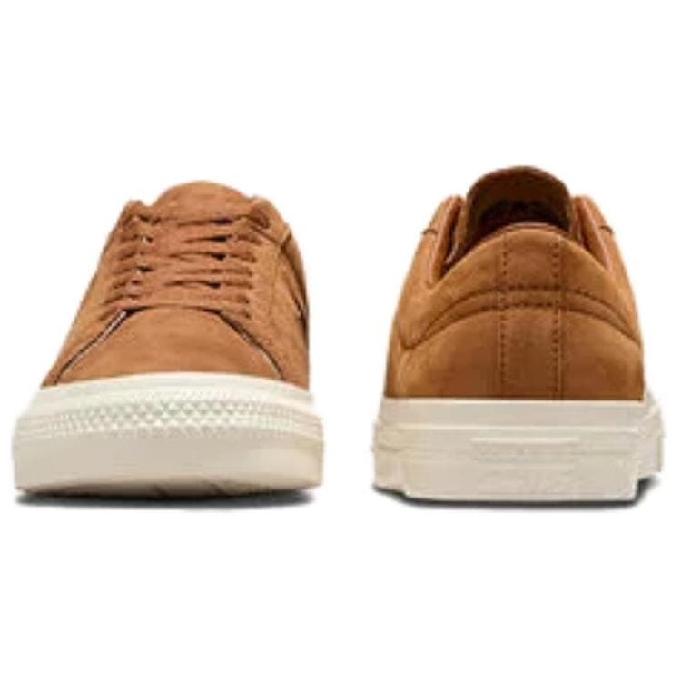 Кроссовки Converse x Cons One Star Pro Nubuck Стильные и минималистичные противоскользящие и водонепроницаемые лоу-топы унисекс коричневый - изображение 3