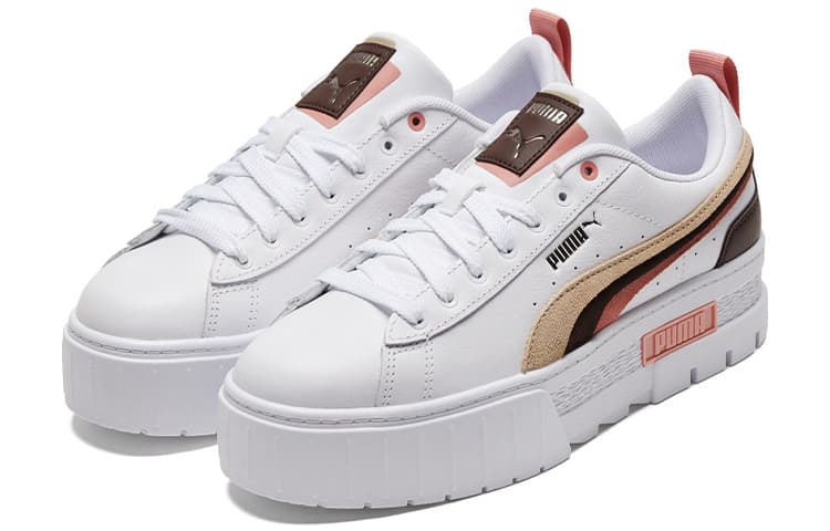 Кроссовки PUMA Mayze Triplex White Beige Pink - изображение 3