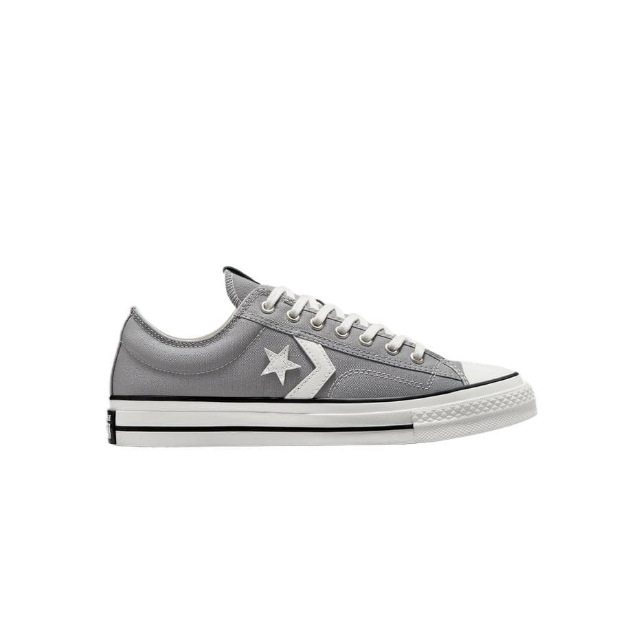 Кроссовки Converse Star Player 76 Устойчивая к истиранию Низкая Обувь для Скейтбординга Унисекс Серого цвета - изображение 2