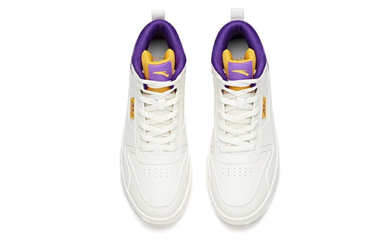 Кроссовки Anta Lifestyle Mid White Purple - изображение 3