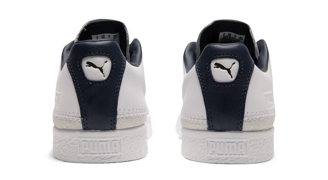 Кроссовки PUMA Basket Trim Block White - изображение 4