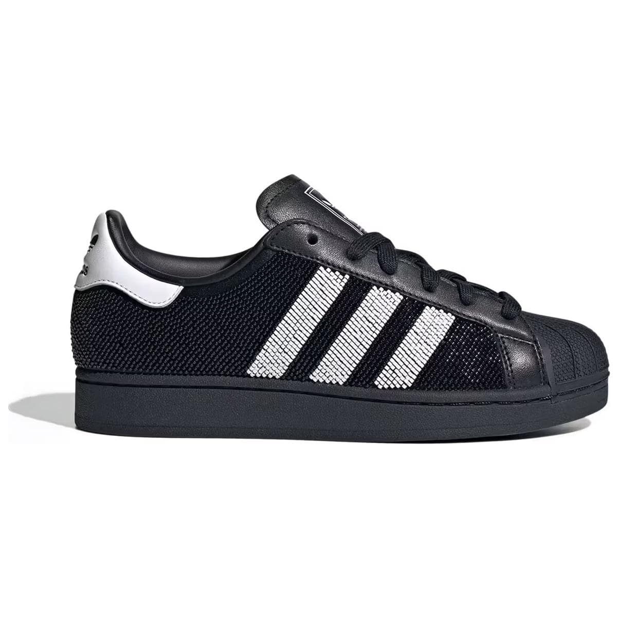 Кроссовки Adidas Originals Superstar 2 Легкие Низкие Кроссовки для Скейтбординга Женские Черно-Белые - изображение 2