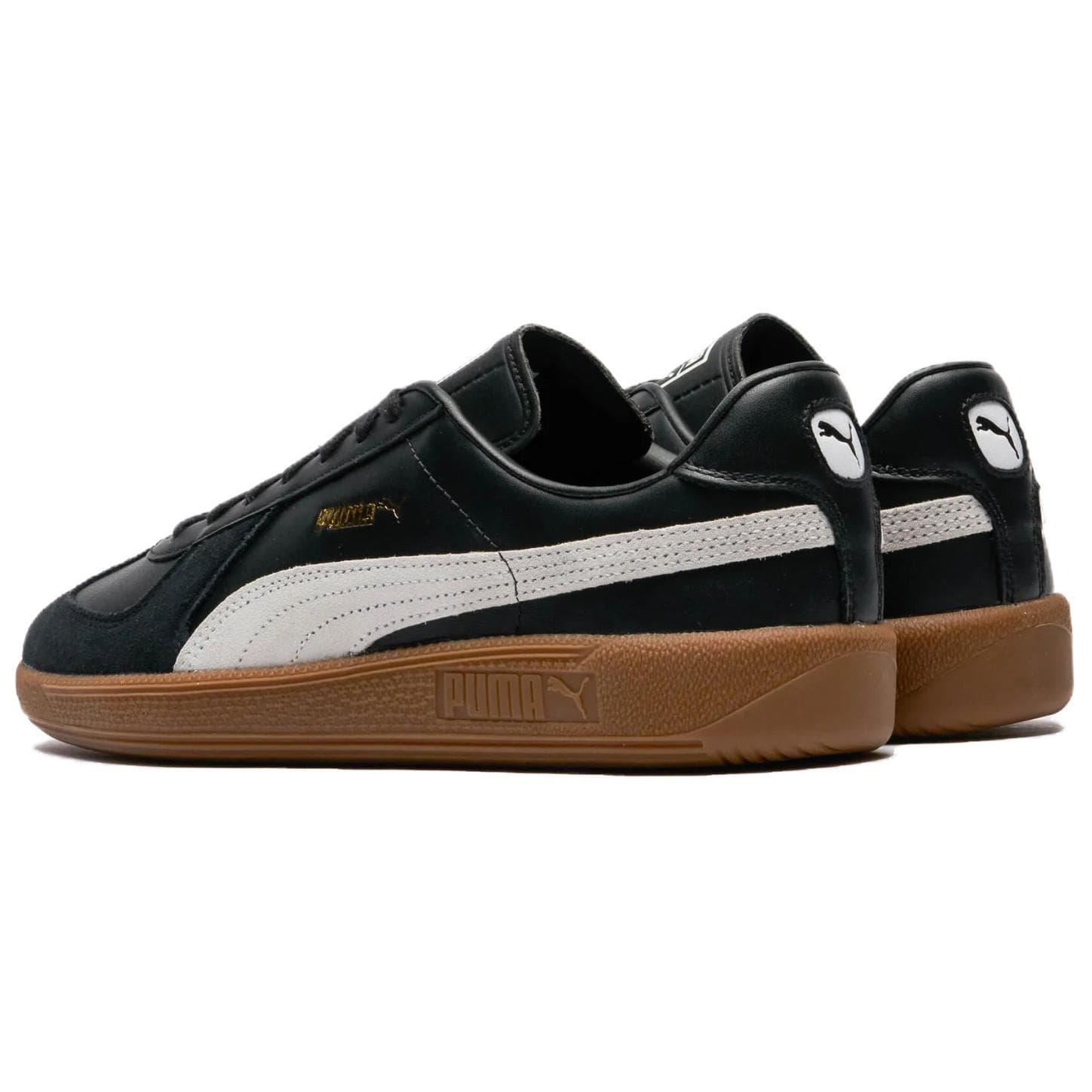 Кроссовки PUMA Army Trainer Баланс Low Топ Скейтборд Обувь Унисекс Черный - изображение 4