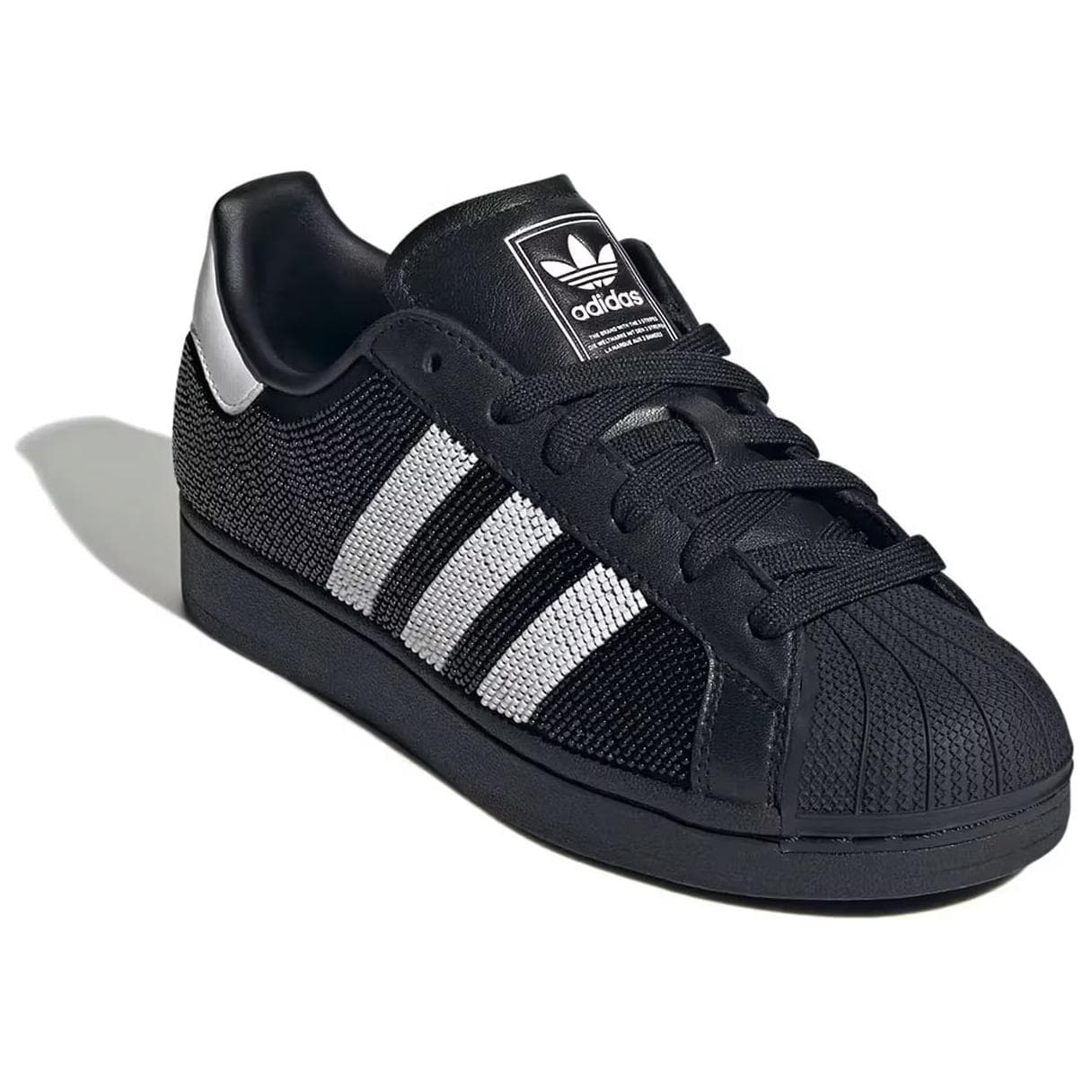 Кроссовки Adidas Originals Superstar 2 Легкие Низкие Кроссовки для Скейтбординга Женские Черно-Белые - изображение 5