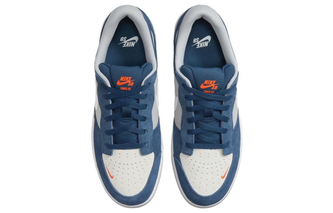 Кроссовки Nike SB Force 58 Grey Blue - изображение 4