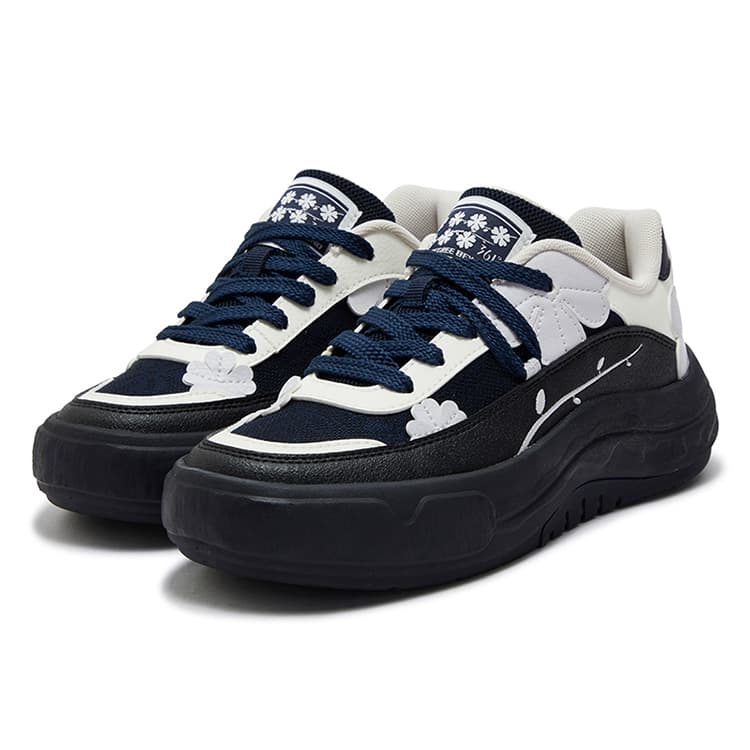 Кроссовки 361° Garden Shoes противоскользящие устойчивые к истиранию дышащие низкие кроссовки для скейтбординга женские - изображение 3