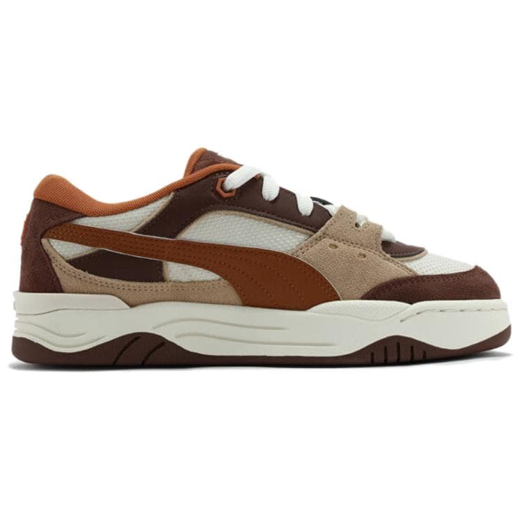 Кроссовки PUMA 180 Low Скейтборд Кроссовки Унисекс Белый Коричневый - изображение 2