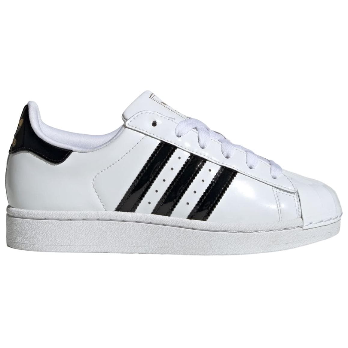 Кроссовки Adidas Originals Superstar 2 Устойчивая к истиранию низкая обувь для скейтбординга Женская Белая Черная - изображение 2