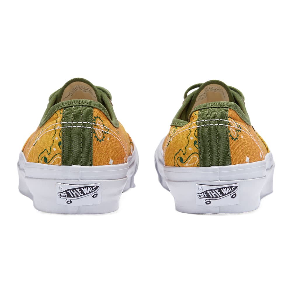 Кроссовки Vans Authentic 44 Low Топ Скейтборд Кроссовки Женские Желтые - изображение 3